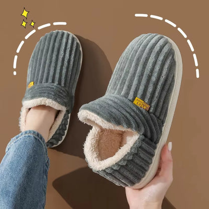 Soft sole anti-slip slippers - grey
