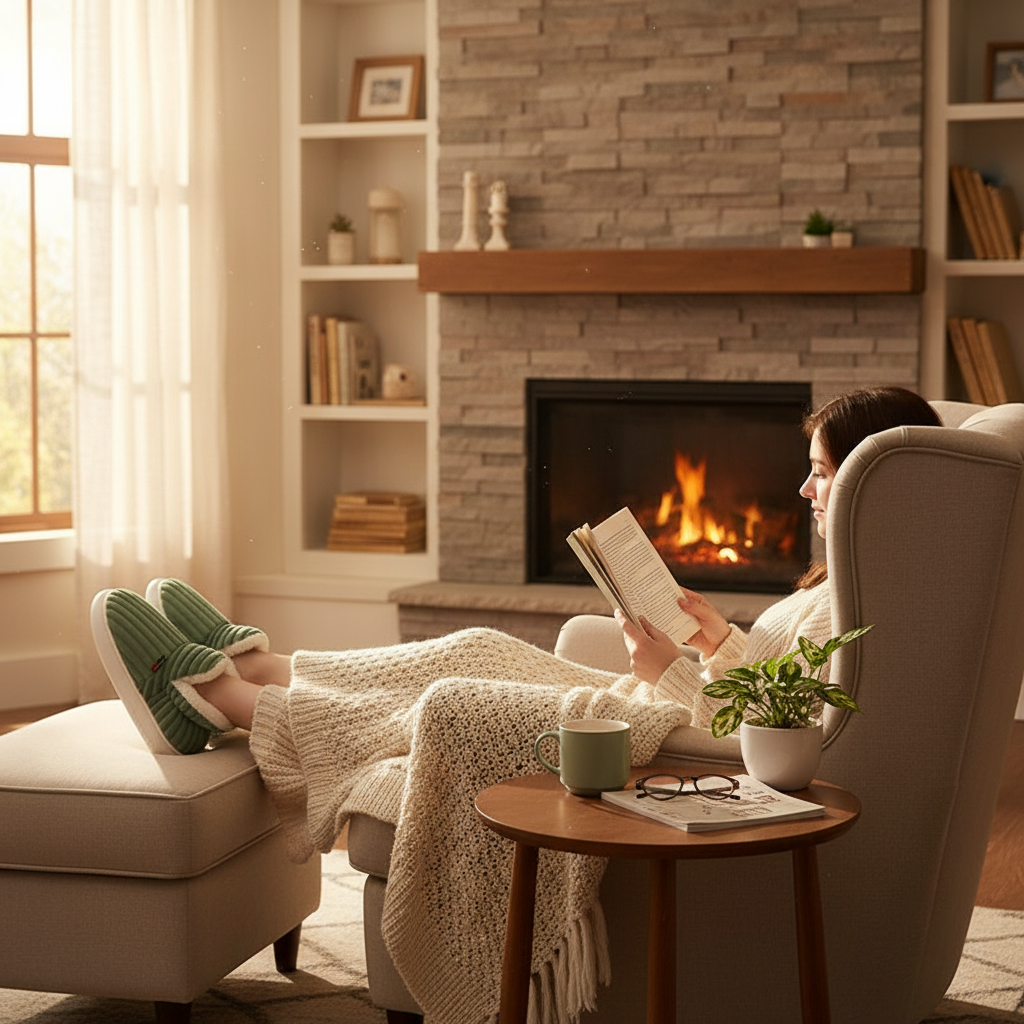 Evshine Soft Sole Slippers For Women Winter Fashion Women Fur Slippers Fuzzy Plush Men Slippers Warm Furry Women Cotton Shoes